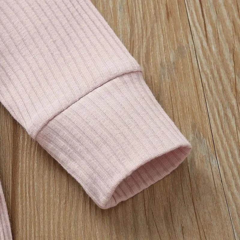 Summer Unisex Newborn Baby Clothes Solid Color Baby Rompers Cotton Long Sleeve Toddler Romper Infant Clothing 3-18 Months - Giggles And Grab