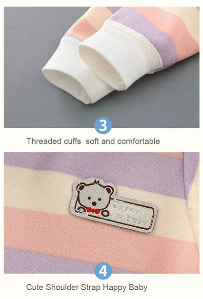 Thicken Warm Plush Children Sets Kids Clothes Boy Girl Underwear Suits Autumn Winter Children Clothing - Giggles And Grab