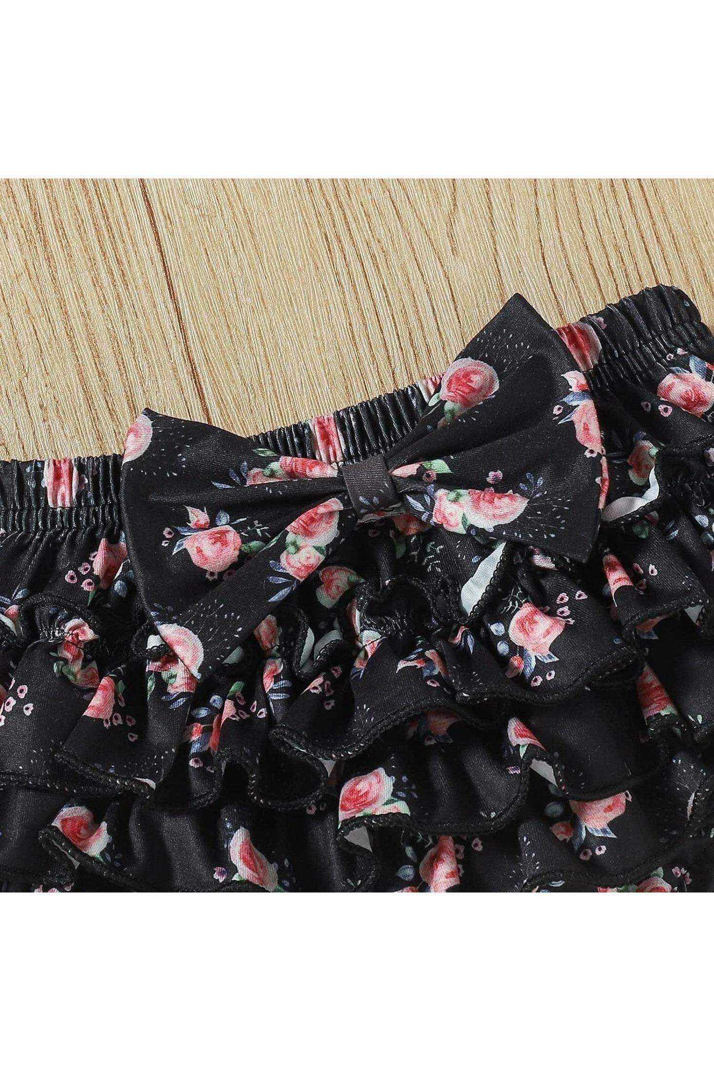 Baby Girl Clothes Set - Newborn to 24 Months Summer Cute Outfit by Demo Babe - Giggles And Grab