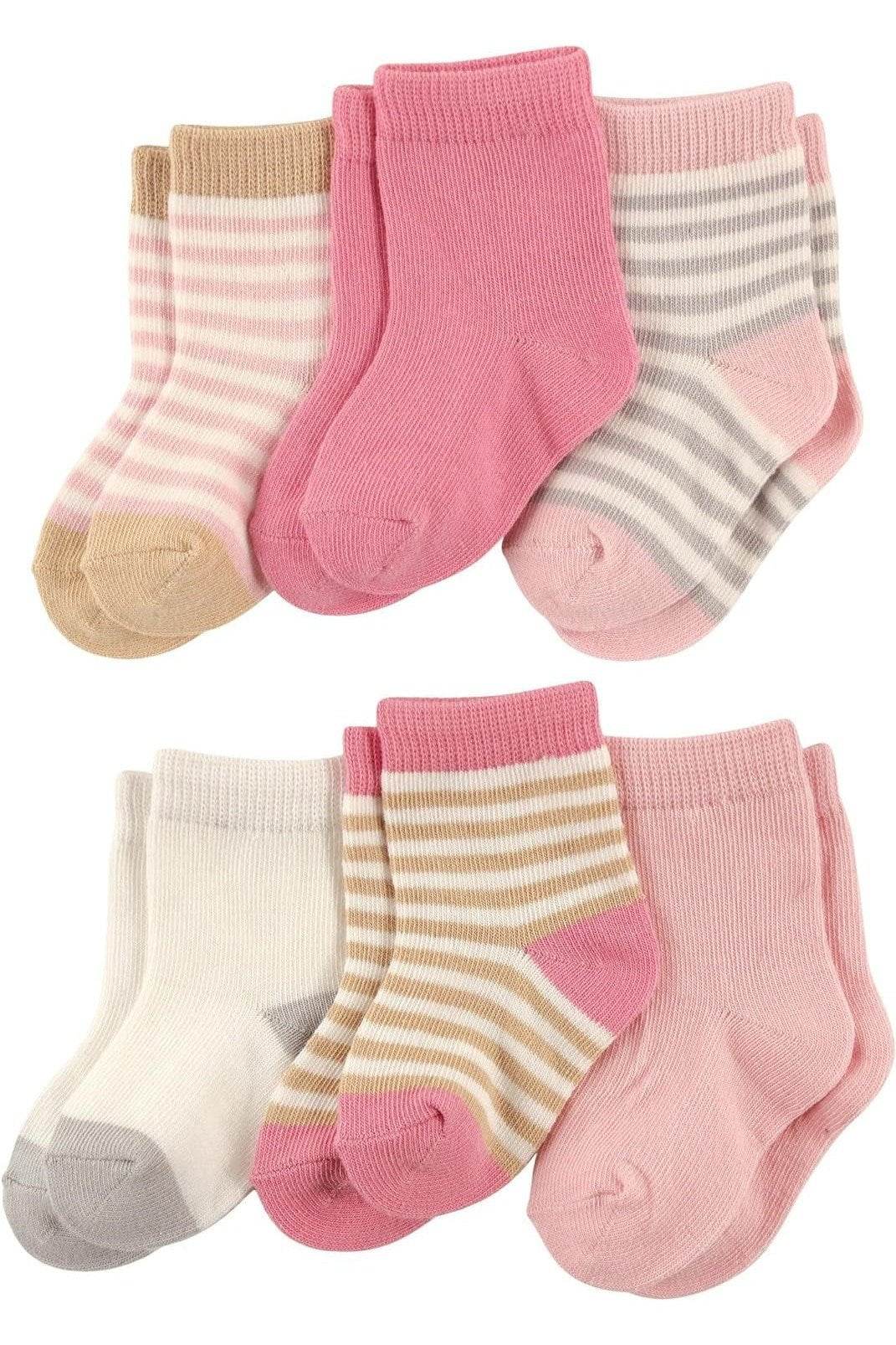 Unisex Baby Organic Cotton Socks – Soft & Comfortable Baby Socks for Newborns & Infants - Giggles And Grab