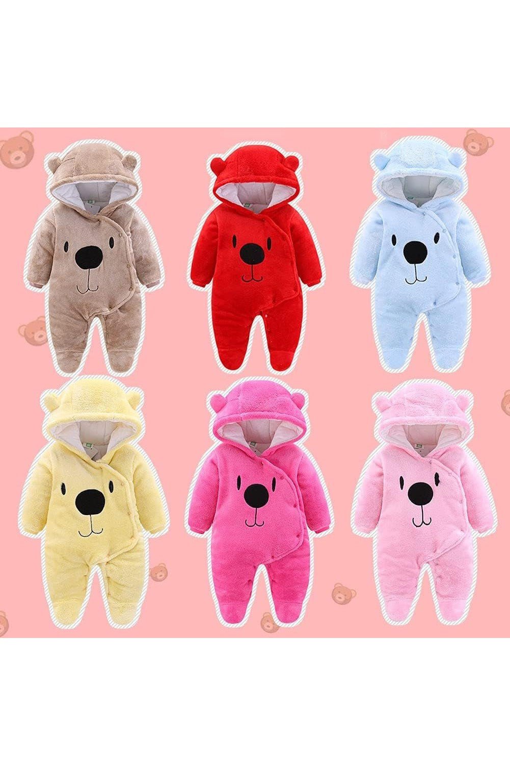 Gigglesandgrab Newborn snow suites Red / 3-6 Months Baby Newborn Snowsuit - Warm and Cozy for Winter"