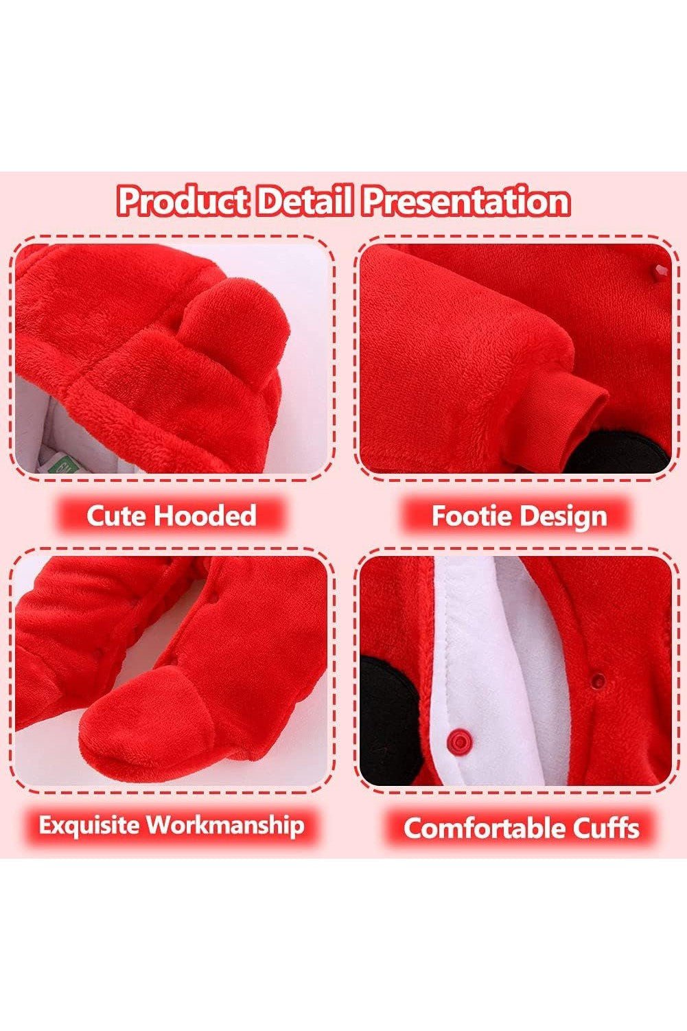 Gigglesandgrab Newborn snow suites Red / 3-6 Months Baby Newborn Snowsuit - Warm and Cozy for Winter"