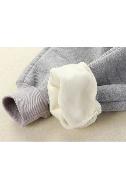 Gigglesandgrab Sweatpans for Boys & Girls Winter Thick "Children's Sweatpants for Boys & Girls - Thick Autumn/Winter Casual Loose Sports Pants with Kawaii Letter Design"