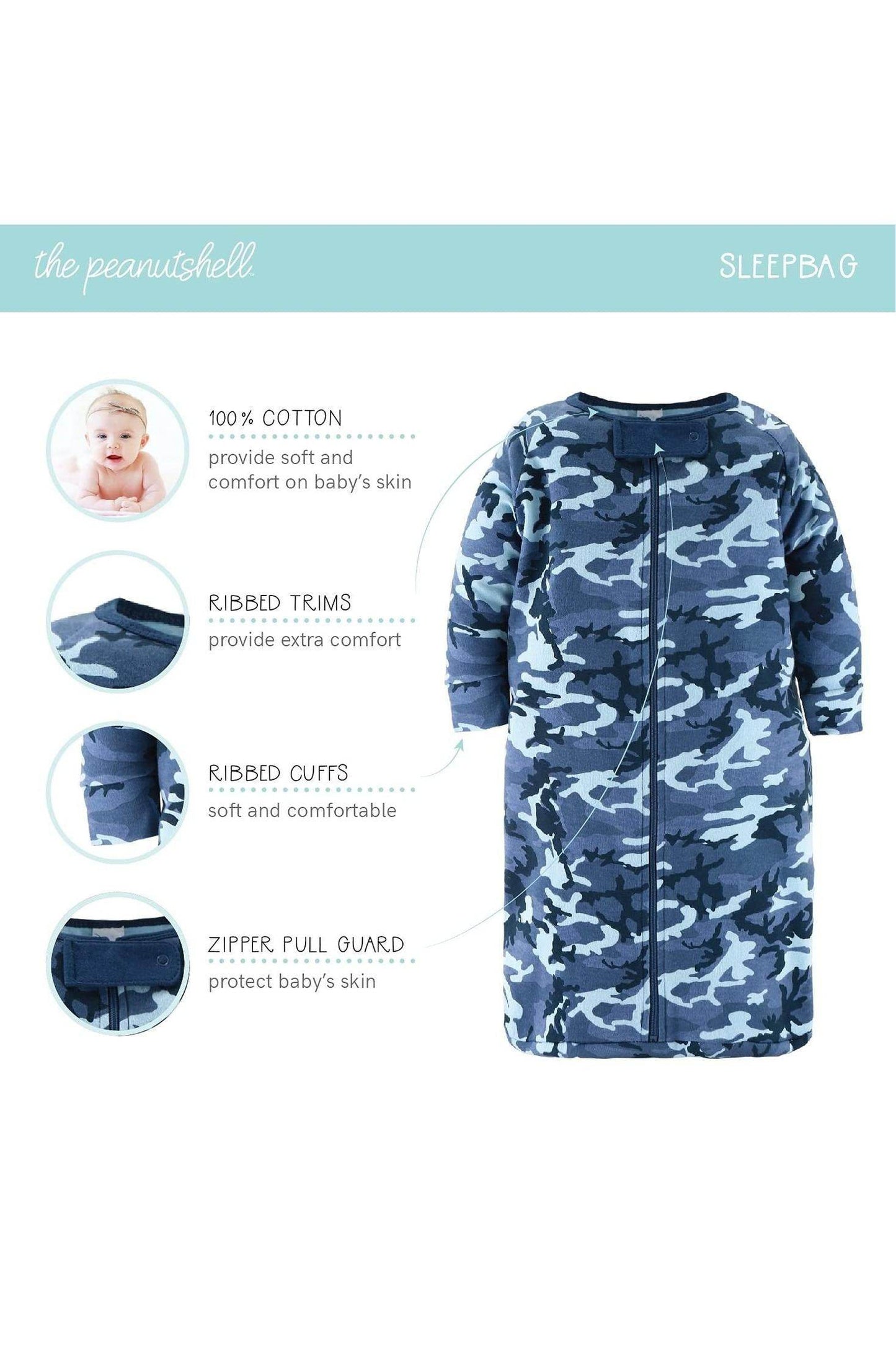 The Peanutshell Newborn Layette Girl Accessories Grab & Go Style - Giggles And Grab